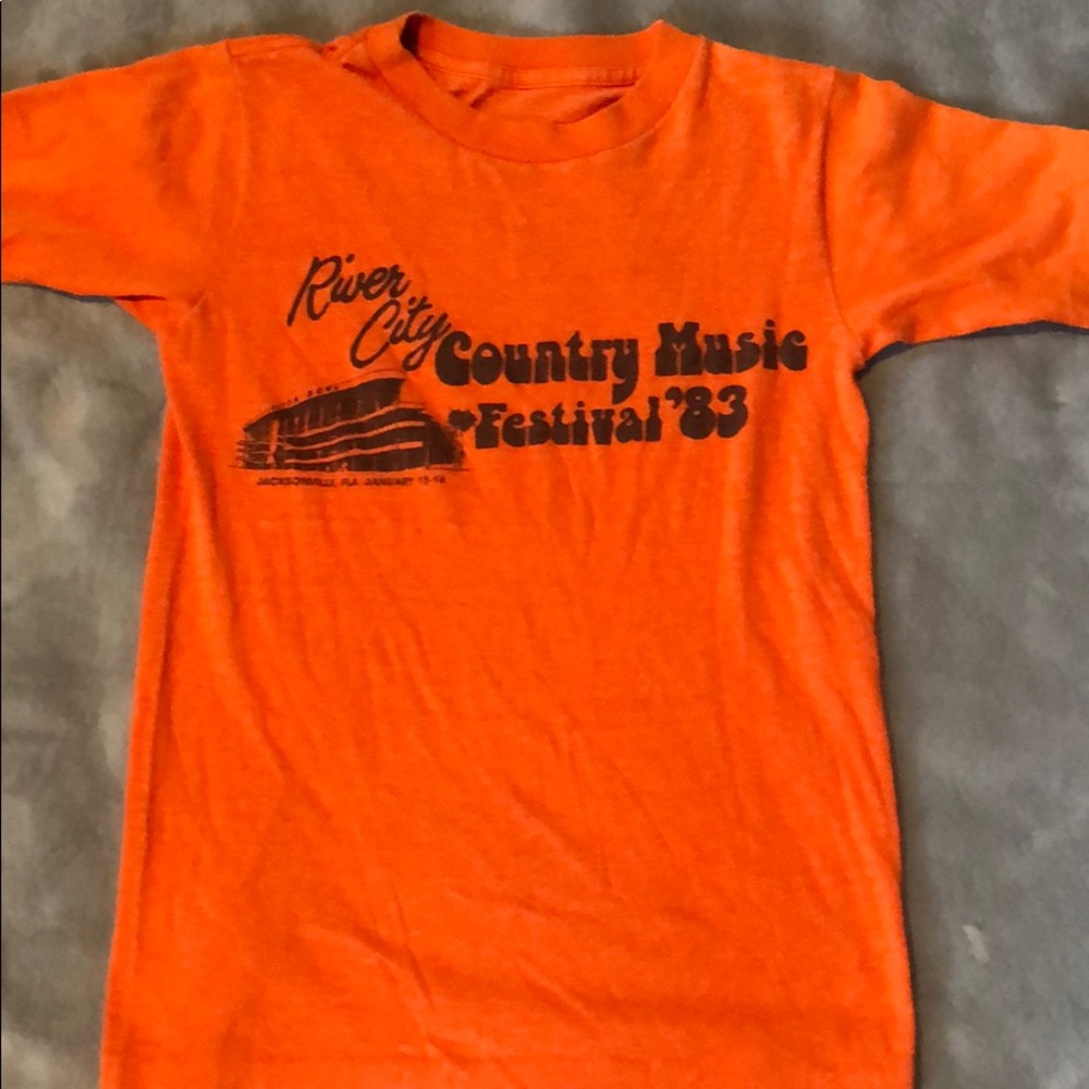 Vintage 1983 Country Music Fest tee